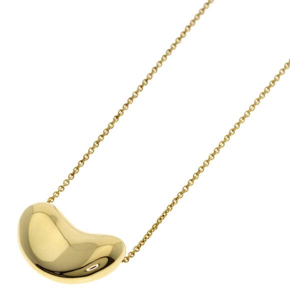 TIFFANY 18k Gold Bean Necklace